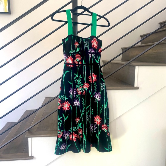 BCBG Floral MIDI Dress - Picture 1 of 7